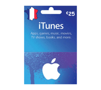 Carte iTunes France 25€