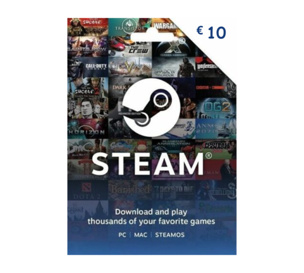 Carte Steam 10